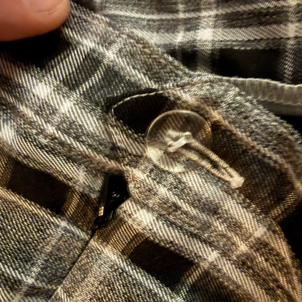 Plaid Black and White Women's Skirt (Amazon) - Picture 2 of 2